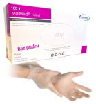 Rękawice winylowe bez pudru 100 sztuk  Maimed