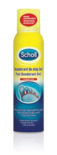 Scholl Dezodorant do stóp 3 w 1  150 ml