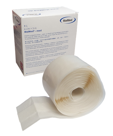 Plaster z opatrunkiem hypoalergiczny włókninowy  do cięcia  6 cm x 5 m Plast Med Maimed