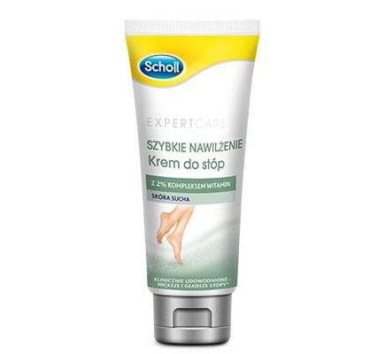 Scholl Krem Szybkie Nawilżenie stóp 75 ml