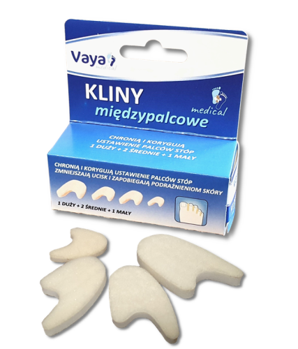 Kliny międzypalcowe Vaya Medical zestaw 4 sztuki