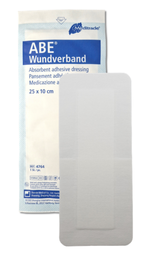 Opatrunek plaster pooperacyjny jałowy ABEfix 10x25 cm 1 sztuka Meditrade