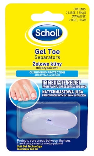 Scholl  Kliny międzypalcowe
