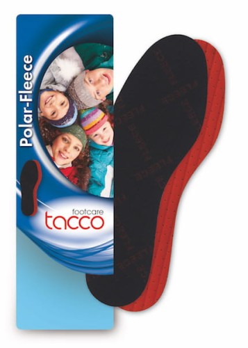 Tacco Polar Fleece - wkładki zimowe z aktywowanym węglem 1 para