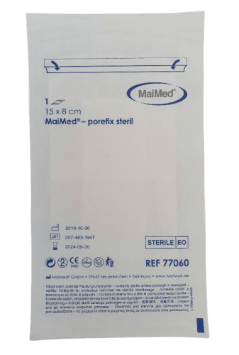 Porefix Jałowy plaster pooperacyjny 8x15 cm 1 sztuka Maimed 