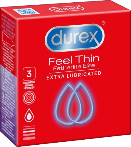Prezerwatywy Durex Fetherlite Elite 3 szt.