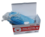 Maski medyczne trzywarstwowe typ IIR niesterylne TW Plast 50 szt.