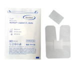 Plaster jałowy do mocowania kaniul  8 cm x 6 cm Caplast I.V.  1 sztuka