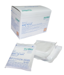 Kompresy jałowe  z gazy  7,5 cm x 7,5 cm 8 warstw 17 nitek  20 x 5 sztuk MK Maimed