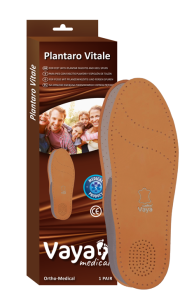Pełne wkładki ortopedyczne na zapalenie rozcięgna podeszwowego i ostrogę piętową Vaya Plantaro  Vitale 1 para