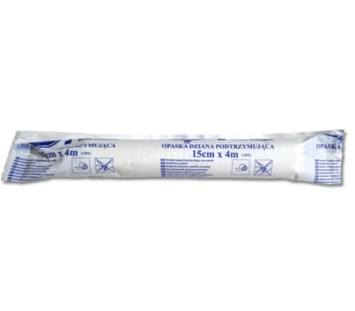 Opaska dziana podtrzymująca 15cm x 4m  1 sztuka Biomar