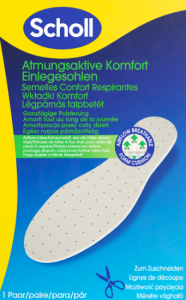 Scholl wkładki Komfort do przycięcia 36-46