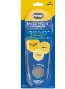 Scholl wkładki do butów Easy Fit Tri-Comfort męskie 1 para
